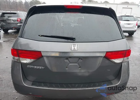 2015 Honda Odyssey Ex-L из США, поврежденный, VIN 5FNRL5H65FB030447